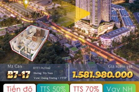 Căn Hộ Cao Cấp – Full nội thất 4* – TT Thành Phố – Giá Rẻ