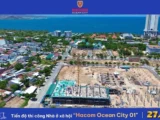 CẬP NHẬT TIẾN ĐỘ THI CÔNG NOXH HACOM OCEAN CITY MỚI NHẤT THÁNG 5/2026