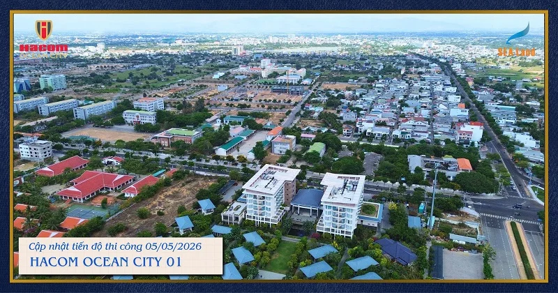 Cập nhật tiến độ Dự án Hacom Ocean City 01 ngày 5/5/2026