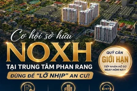 CƠ HỘI SỞ HỮU NOXH TẠI TRUNG TÂM PHAN RANG ĐỪNG ĐỂ LỠ NHỊP AN CƯ