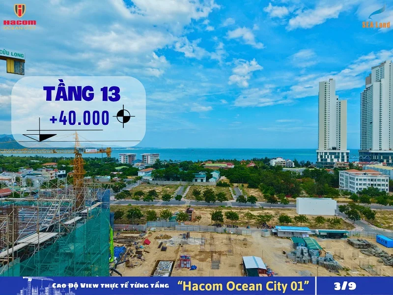 MUA TẦNG MẤY HACOM OCEAN CITY THÌ THẤY ĐƯỢC BIỂN