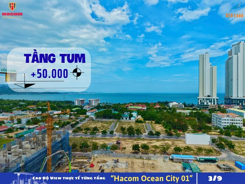 MUA TẦNG MẤY HACOM OCEAN CITY THÌ THẤY ĐƯỢC BIỂN